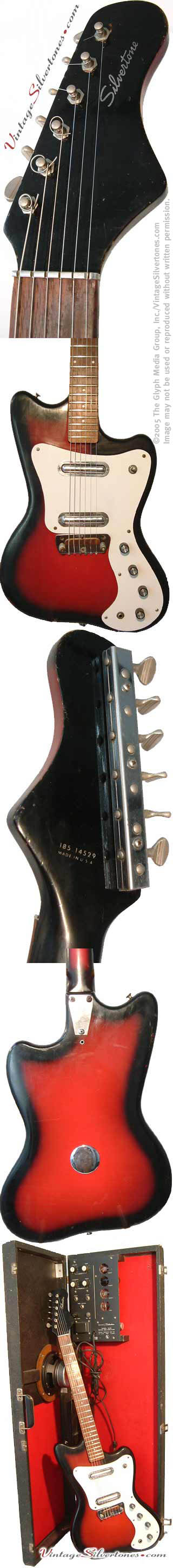 Danelectro - Coral - Silvertone details
