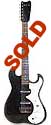 Danelectro - 1449 AmpInCase- Silvertone - 2 pickup electric guitar with amplifier case