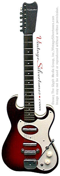 Danelectro -1457 - Silvertone - amp in case