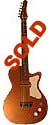 Silvertone Danelectro 1961 Copper Dolphin headstock