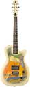Gretsch Traveling Wilburys TW-200 electric guitar, 1 pu, white sparkle, circa 1988 - original box and CD