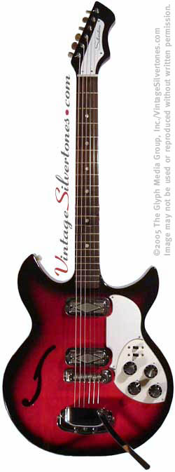 Silvertone H78 - Harmony Semi-Hollow Body