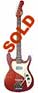 Kapa Cobra solid body electric guitar