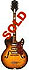 Silvertone-Harmony 1429L - 3 pickup tobaccoburst finish hollow body electric guitar 1959
