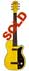 Silvertone-Harmony - model H42-Newport Sunshine Yellow, solid body electric guitar 1952