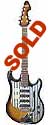 Silvertone Teisco - 1437 - solid body electric guitar
