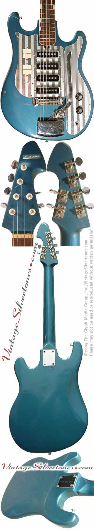 Silvertone EZ4540 or 460 - Teisco - 4 pick ups