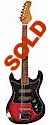 Silvertone Teisco - Frankenstein - student stratocaster