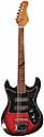 Silvertone Teisco - Frankenstein - student stratocaster