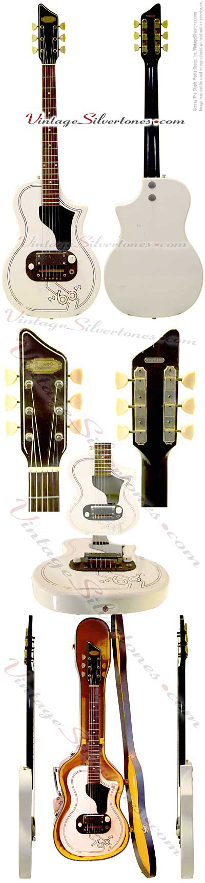 Supro 60 white-made in the USA