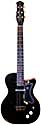 Danelectro U1 - single pickup black electric guitar 1957