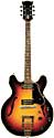 Kapa 506 2 pickup sunburst semihollow body assembled in Maryland parts from Japan-Germany circa 1970