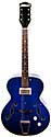 National Dymanic 1125- hollow body electric guitar 1 pickup, made in Chicago 1956 blue