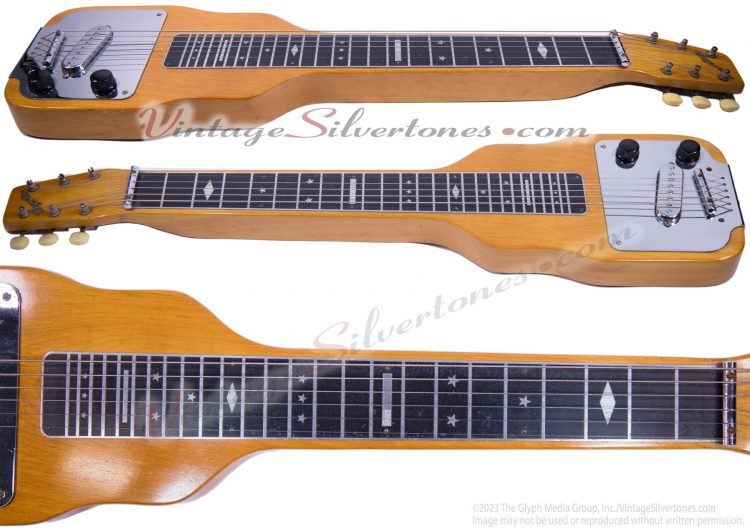 Magnatone G70 lap steel - sides and fretboard