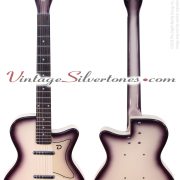 DANELECTRO U2 (reissue) – circa 1998 – VintageSilvertones