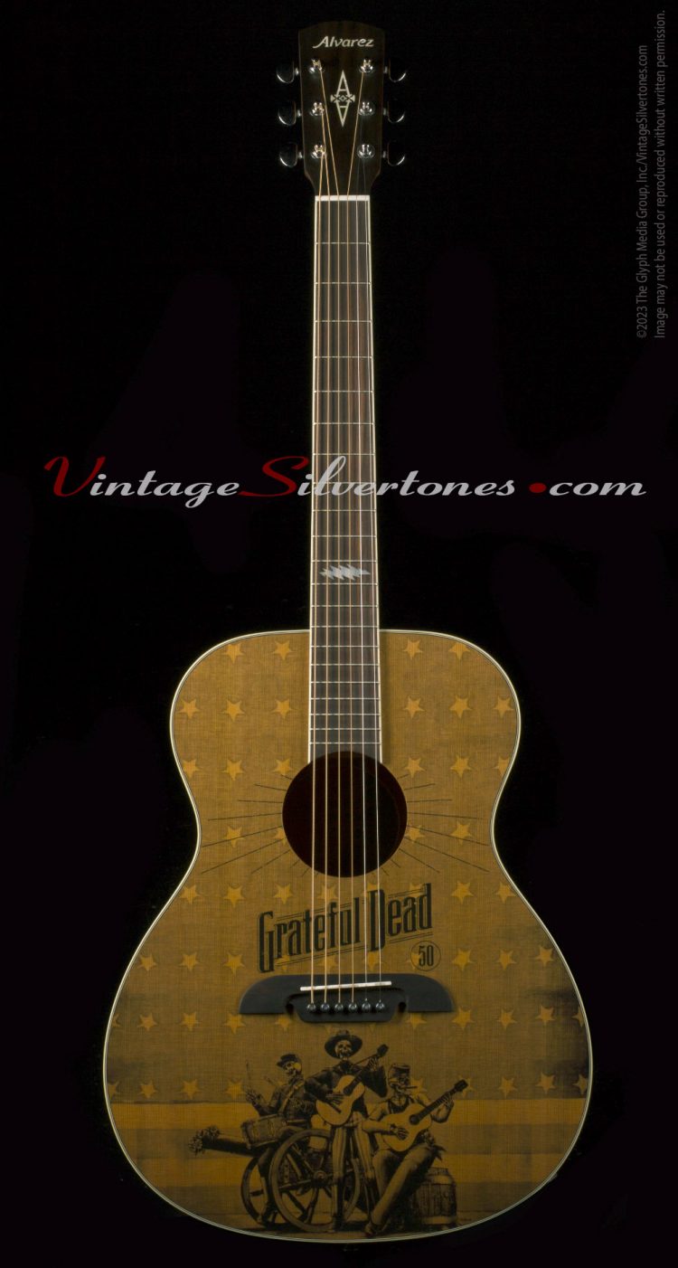 Alvarez Grateful Dead 50th Anniversary Acoustic Guitar-front