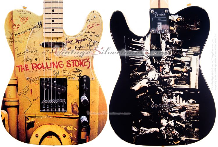 Fender Telecaster Rolling Stones Beggars Banquet limited edition - body