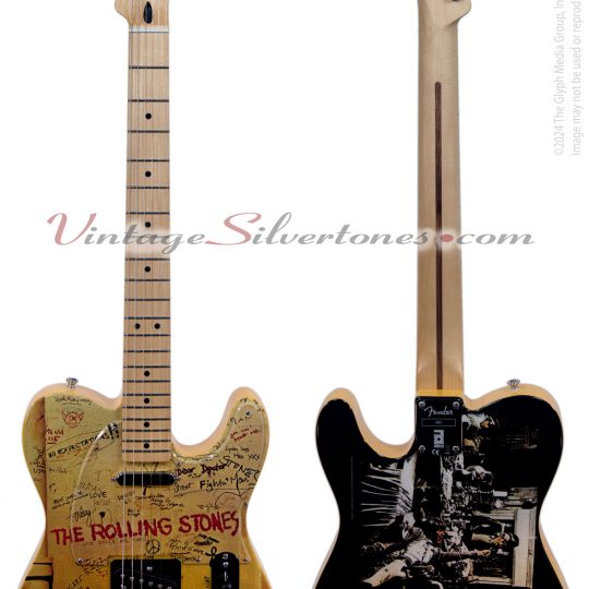 Fender Telecaster Rolling Stones Beggars Banquet limited edition - front-back