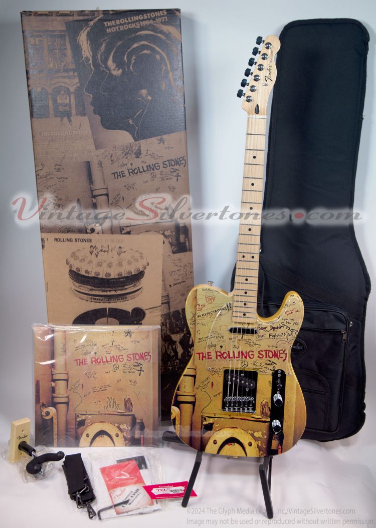 Fender Telecaster Rolling Stones Beggars Banquet limited edition - package