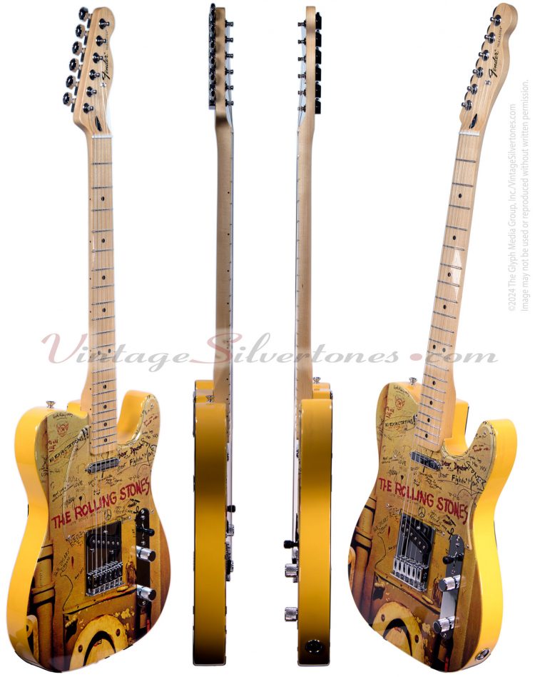 Fender Telecaster Rolling Stones Beggars Banquet limited edition - sides