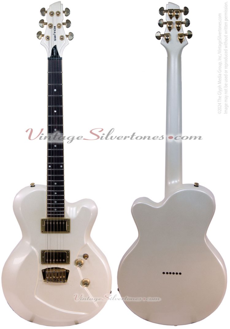Switch Aurora electric guitar - front/back
